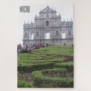 Puzzle ruines de la cathédrale de macao
