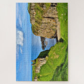 Puzzle Ruines du château de Dunseverick, Antrim, Irlande (Vertical)