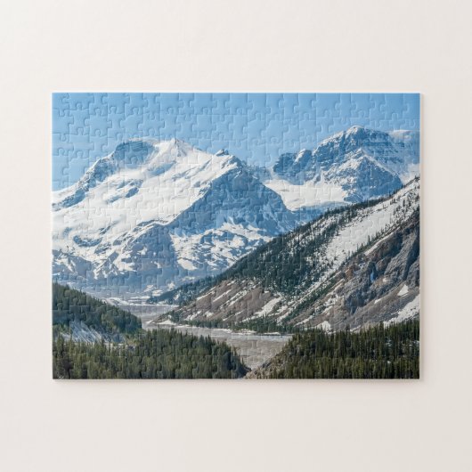 Puzzle Ruisseau le long de l'autoroute Icefields Parkway (Horizontal)