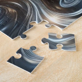Puzzle Ruisseaux radieux de lumière métallique (Côté)