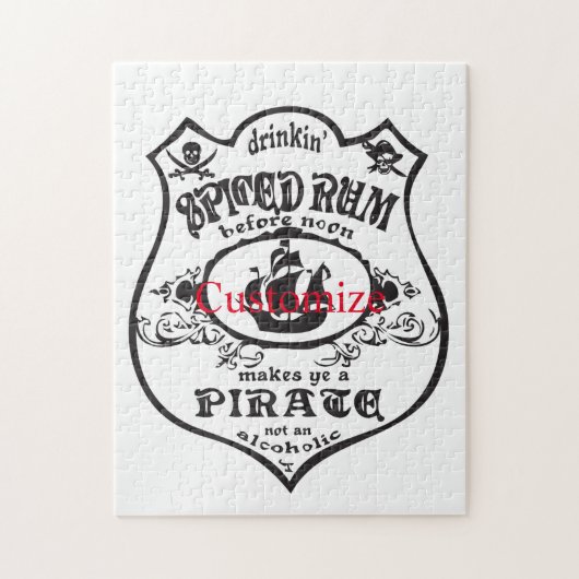 Puzzle Rum épicé Pirate Boisson Thunder_Cove (Vertical)