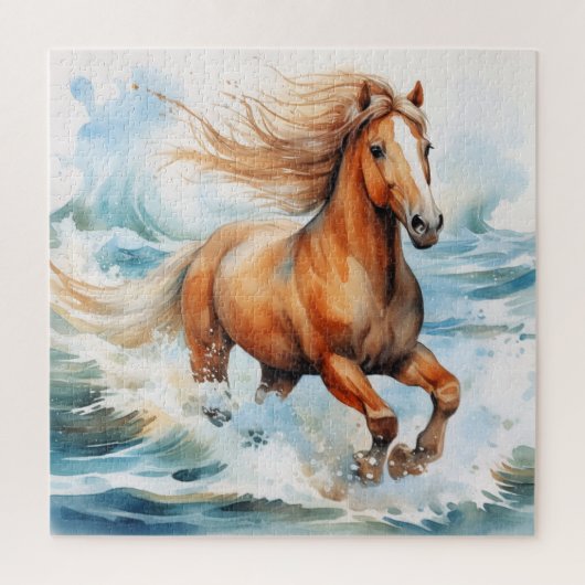 Puzzle Running Horse (Vertical)