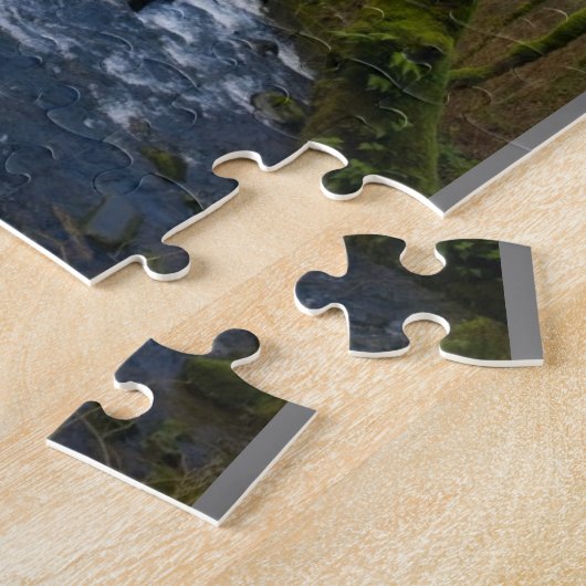 Puzzle Runoff from Bridal Veil Falls (Côté)