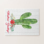 Puzzle Russe Désert Cactus Noël (Horizontal)