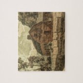 Puzzle Russe Ouest Pays Ferme Chic Red Grange (Vertical)