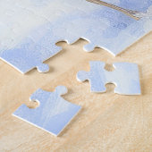 Puzzle Russell Terrier Laisser neiger Noël (Côté)