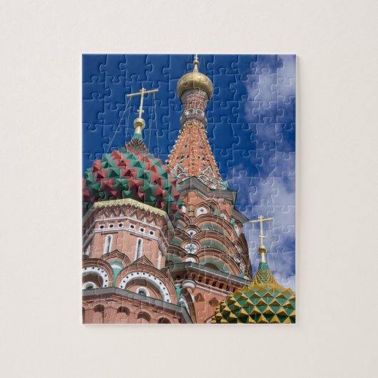 Puzzle Russie, Moscou, Carré rouge. St Basil's 5 (Vertical)