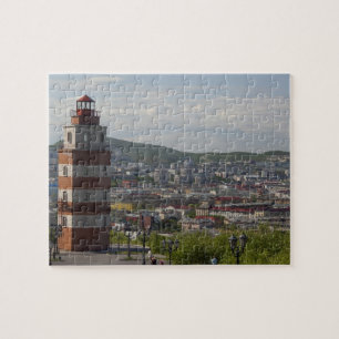 Puzzle Russie, Mourmansk. Plus grande ville au nord du