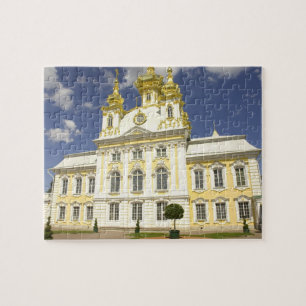 Puzzle Russie. Petrodvorets. Palais de Peterhof. Pierre l