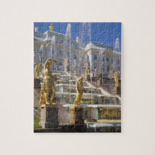 Puzzle Russie, Saint-Pétersbourg, La Grande Cascade,