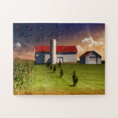 Puzzle Rustic Barn Ohio (Horizontal)