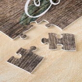 Puzzle Rustic Barn Wood Sunflower (Côté)