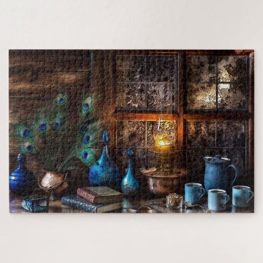 Puzzle Rustic Books & Coffee (Horizontal)