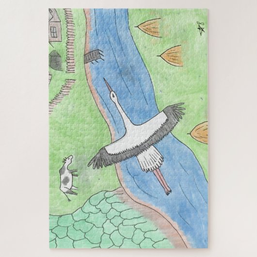 Puzzle "Rustic motifs" (Vertical)