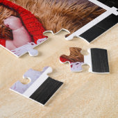 Puzzle Rustic Wood Family 6 Photo Collage (Côté)