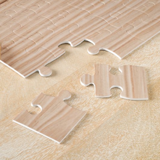 Puzzle Rustique Burger Hot dog Pizza French Fries Donut (Côté)