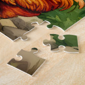 Puzzle rustique coloré (Côté)