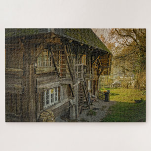 puzzle rustique de ferme