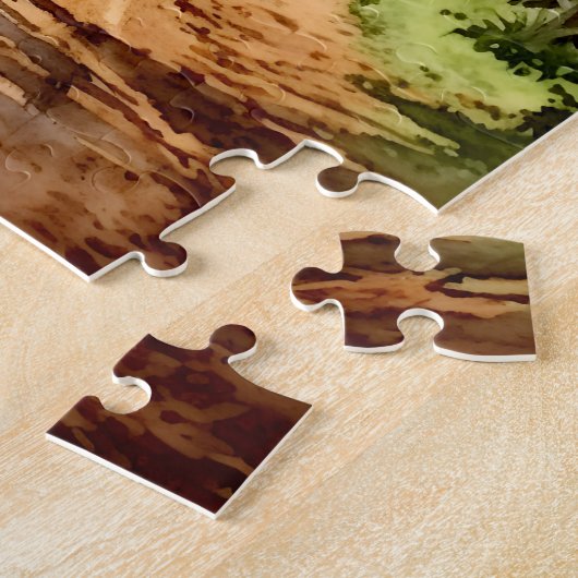 Puzzle rustique de ferme (Côté)