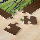Puzzle rustique de ferme (Côté)