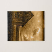 Puzzle rustique de l'ouest ferme ancienne grange (Horizontal)