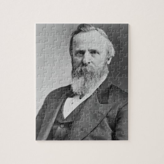 Puzzle Rutherford B. Hayes 19e président de l'Amérique. (Vertical)