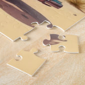 Puzzle RV rétro et palmiers (Côté)