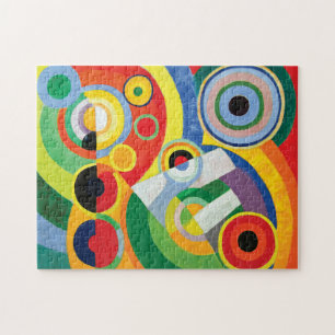 Puzzle Rythme de la joie de vivre by Robert Delaunay