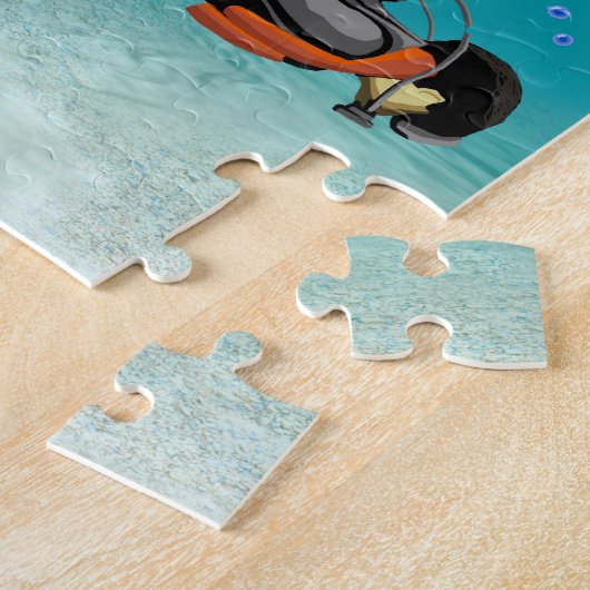 Puzzle S.C.U.B.A. Plongeur (Côté)