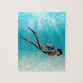 Puzzle S.C.U.B.A. Plongeur (Vertical)