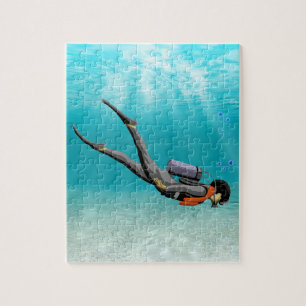 Puzzle S.C.U.B.A. Plongeur