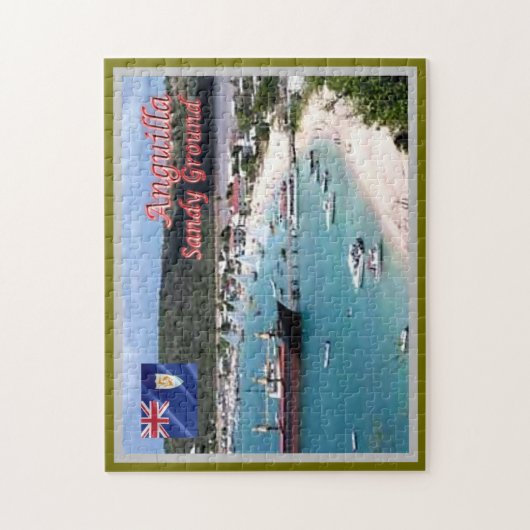 Puzzle Sable - Anguilla - (Vertical)