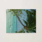Puzzle Sable de plage Tropical Sable Eau Soleil Océan Vag (Horizontal)