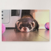 Puzzle Sable Ferret Pouting (Horizontal)