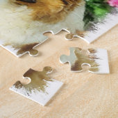Puzzle Sable Rough Collie Là Où L'Amour Grandit (Côté)