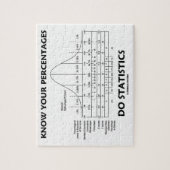 Puzzle Sachez que vos pourcentages font des statistiques (Vertical)