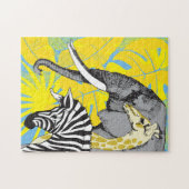 Puzzle Safari 11x14 pour les personnes aveugles (Horizontal)