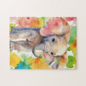 Puzzle Safari Serenity Elephant (Horizontal)