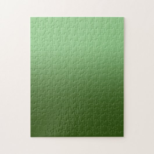 Puzzle Sage et Vert Forêt Monotone Ombre (Vertical)