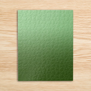 Puzzle Sage et Vert Forêt Monotone Ombre