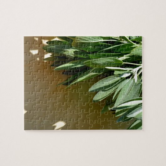 Puzzle Sage frais coupé (Horizontal)