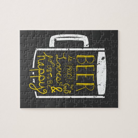 Puzzle Sagesse de la bière (Horizontal)