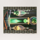 Puzzle Sagesse des crânes - AI Imaginaire Art Imprimer Sc (Horizontal)