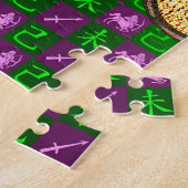 Puzzle Sagittarius & Earth Goat (Côté)