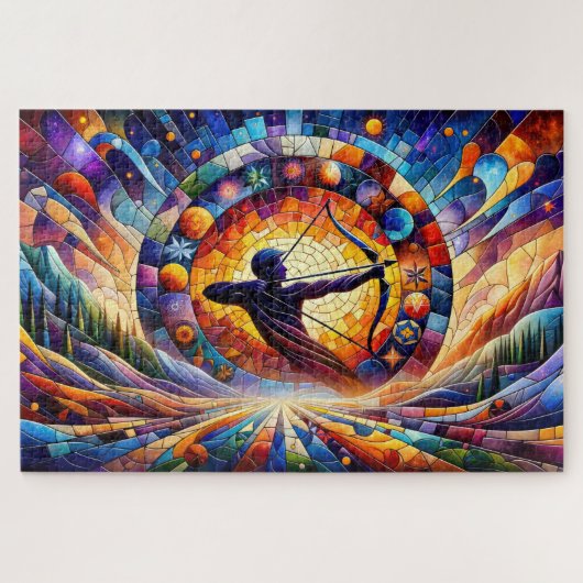 Puzzle Sagittarius : La quête de l’Archer cosmique (Horizontal)