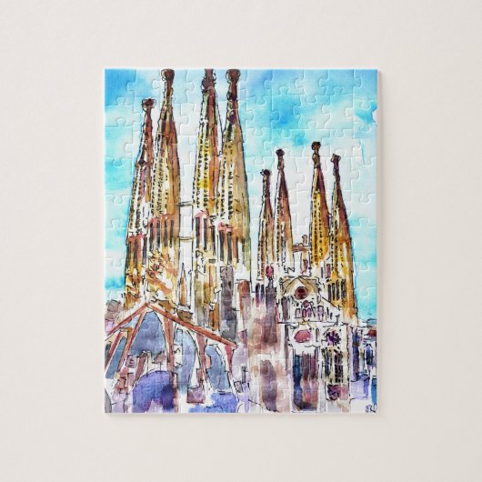 Puzzle Sagrada Familia Barcelone (Vertical)