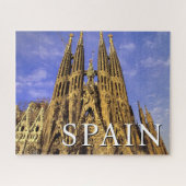 Puzzle Sagrada Familia | Barcelone, Espagne (Horizontal)