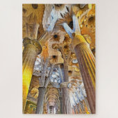 Puzzle Sagrada Familia. Intérieur. Vue 16. (Vertical)