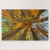 Puzzle Sagrada Familia. Intérieur. Vue 26. (Horizontal)