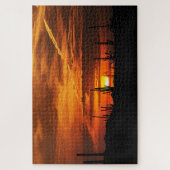 Puzzle Saguaros pittoresque au coucher du soleil (Vertical)